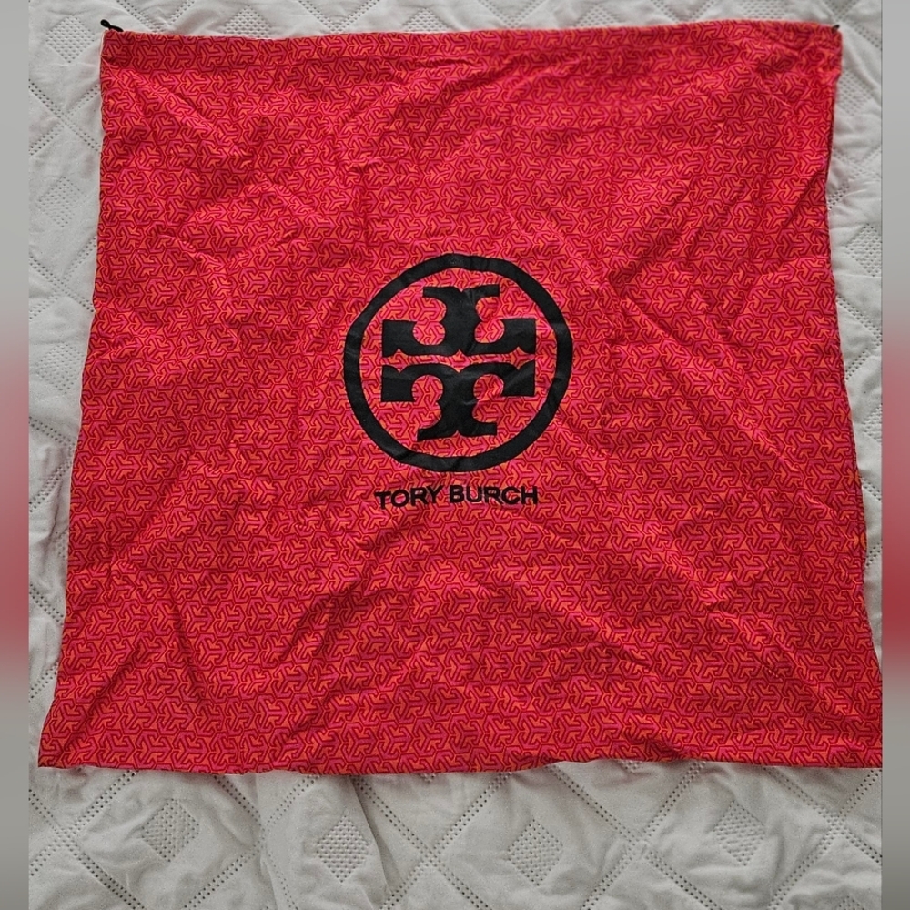 🌟Tory Burch Logo Oversized Pink Dust Bag🌟
